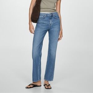 Mango Matilda medium-rise straight-fit jeans
